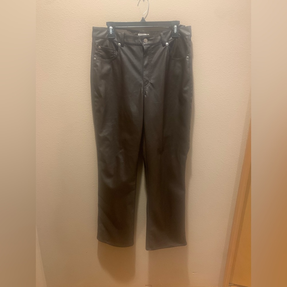 H&M womens leather pants